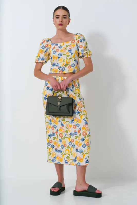 Column Maxi Skirt sold by Refinery