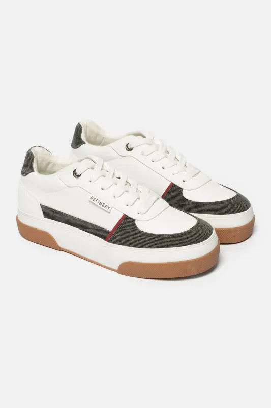 Denim Court Sneaker sold by Refinery