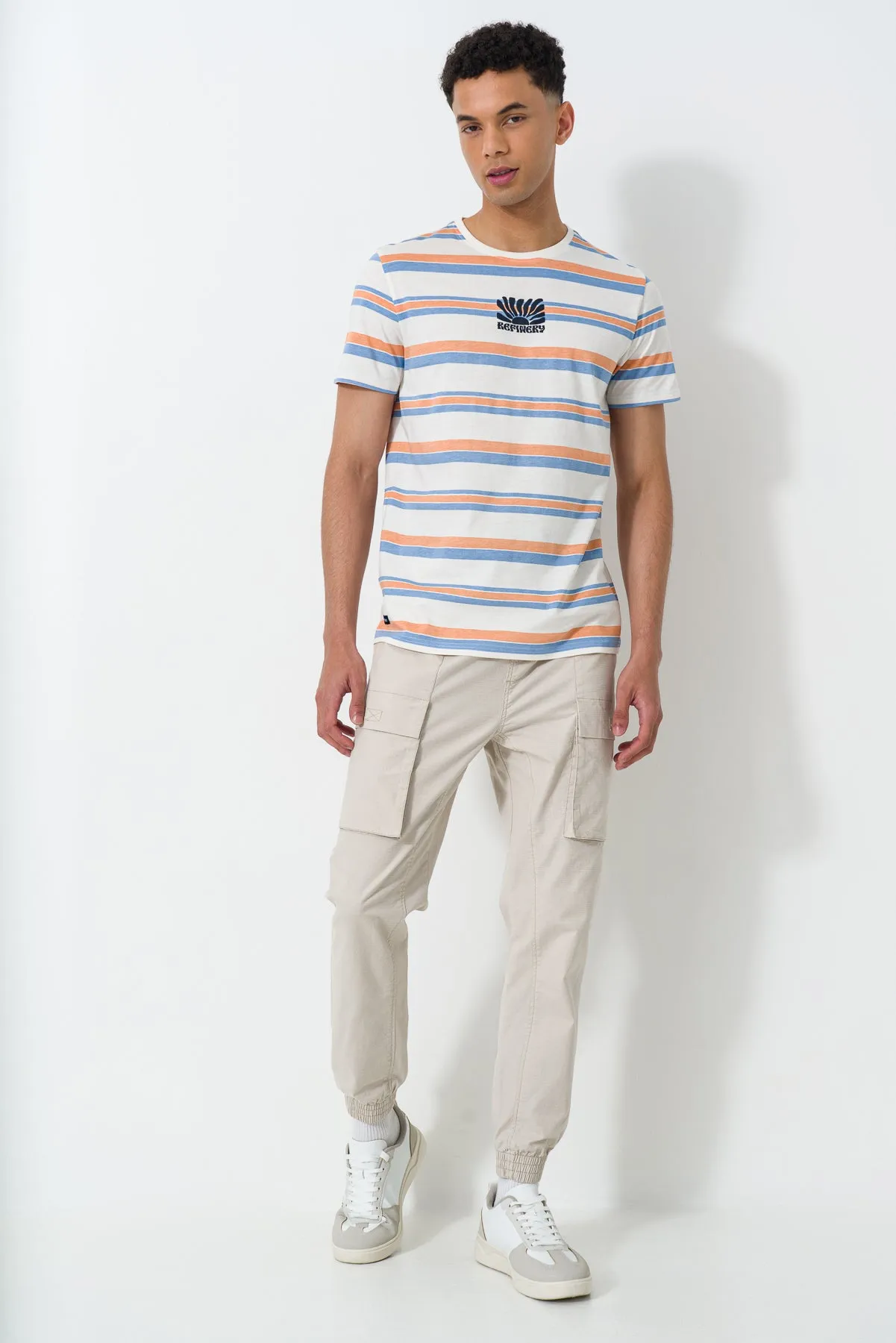 Stripe T-Shirt sold by Refinery