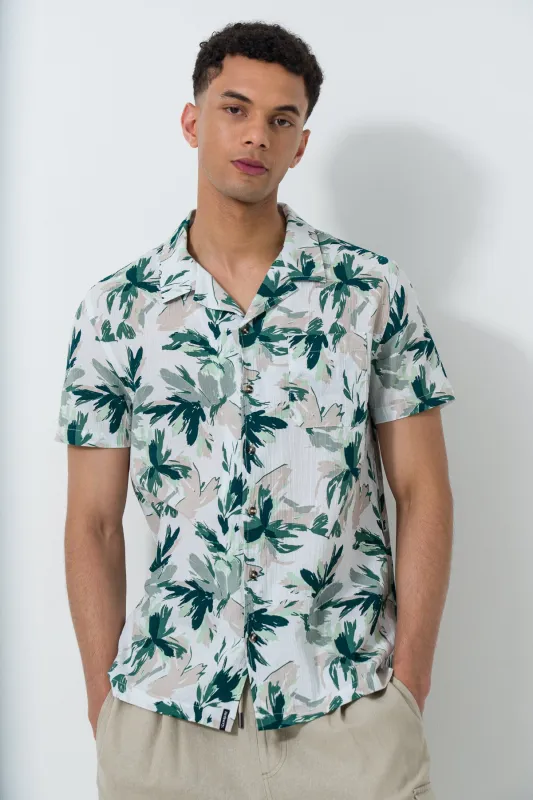 Crinkle Shirt sold by Refinery