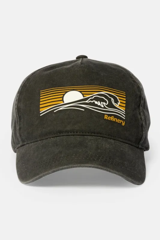 Washed Denim Cap sold by Refinery