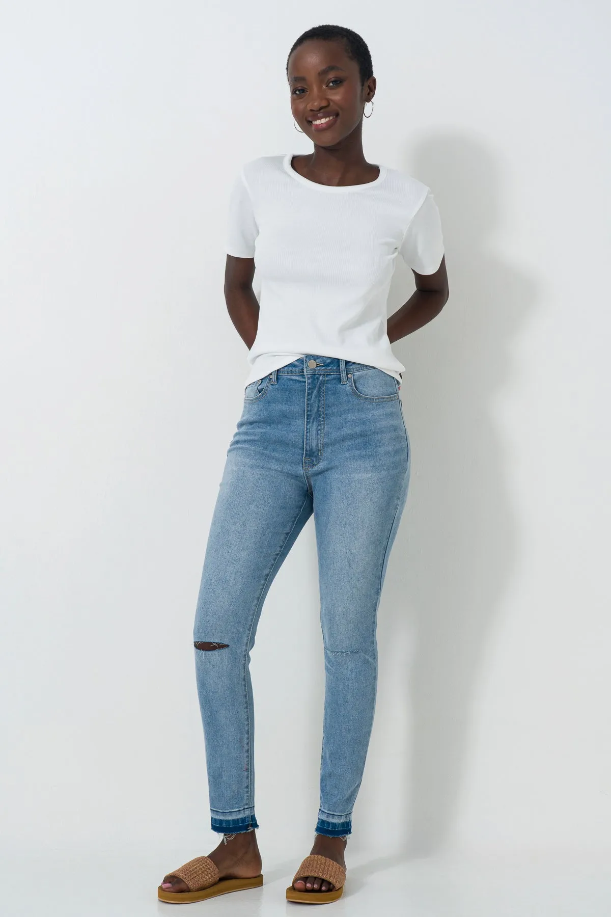 Rf05 High Rise Skinny Jeans sold by Refinery product image thumbnail 5