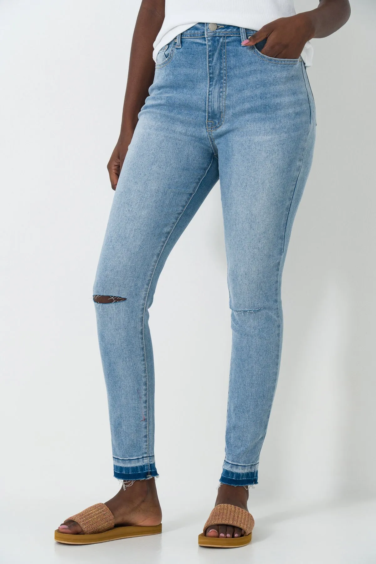 Rf05 High Rise Skinny Jeans sold by Refinery