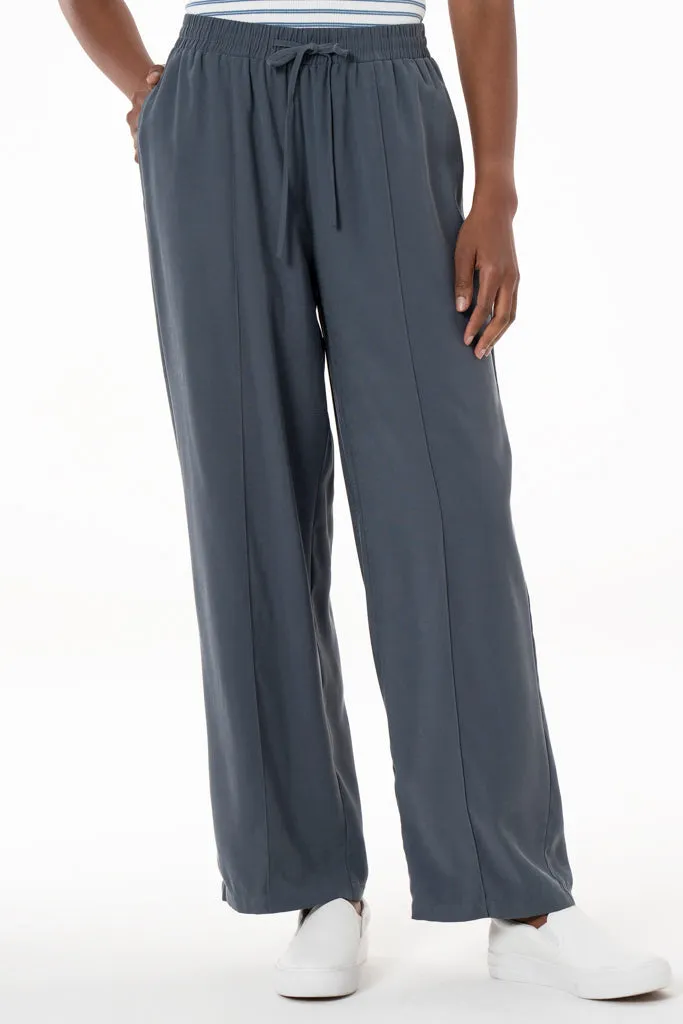 Wide Leg Pants _ 138759 _ Charcoal sold by Refinery