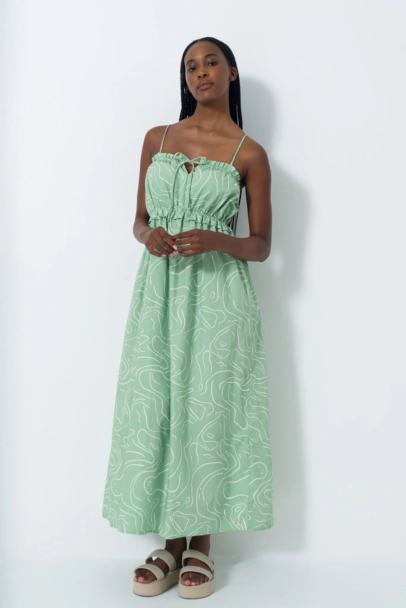 Fit Flare Dress sold by Refinery product image thumbnail 3