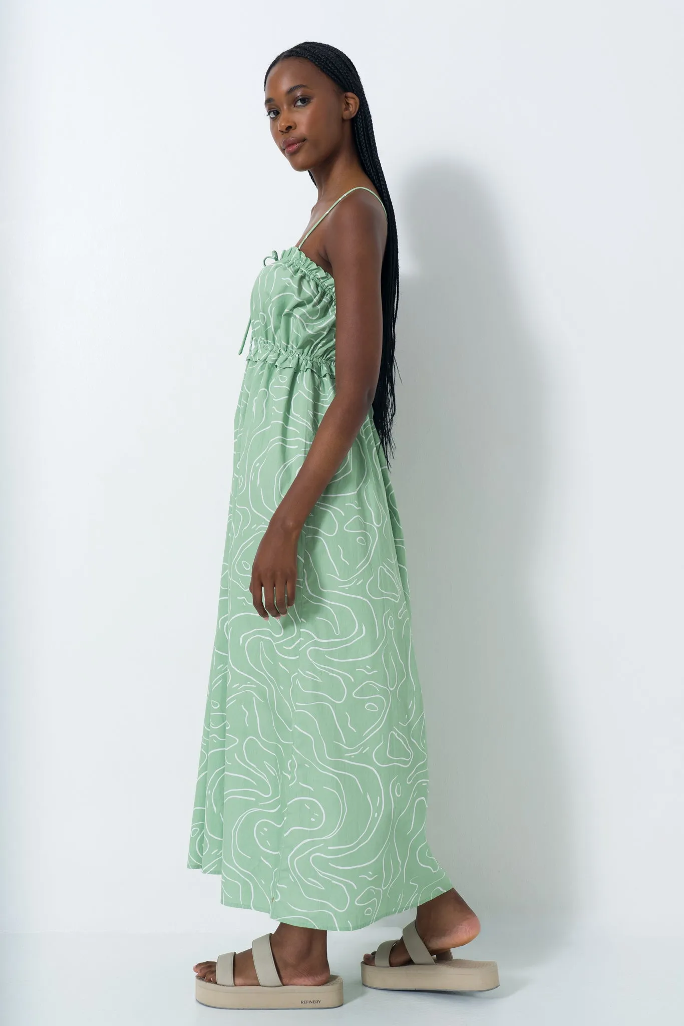 Fit Flare Dress sold by Refinery product image thumbnail 4