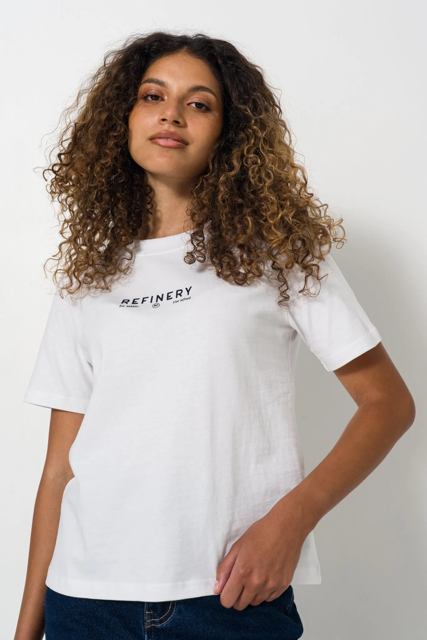 Branded Slim Fit T-Shirt sold by Refinery