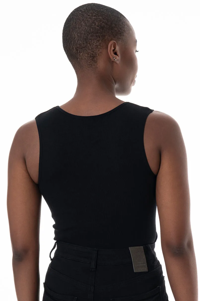 Seamless Bodysuit _ 145791 _ Black sold by Refinery product image thumbnail 4