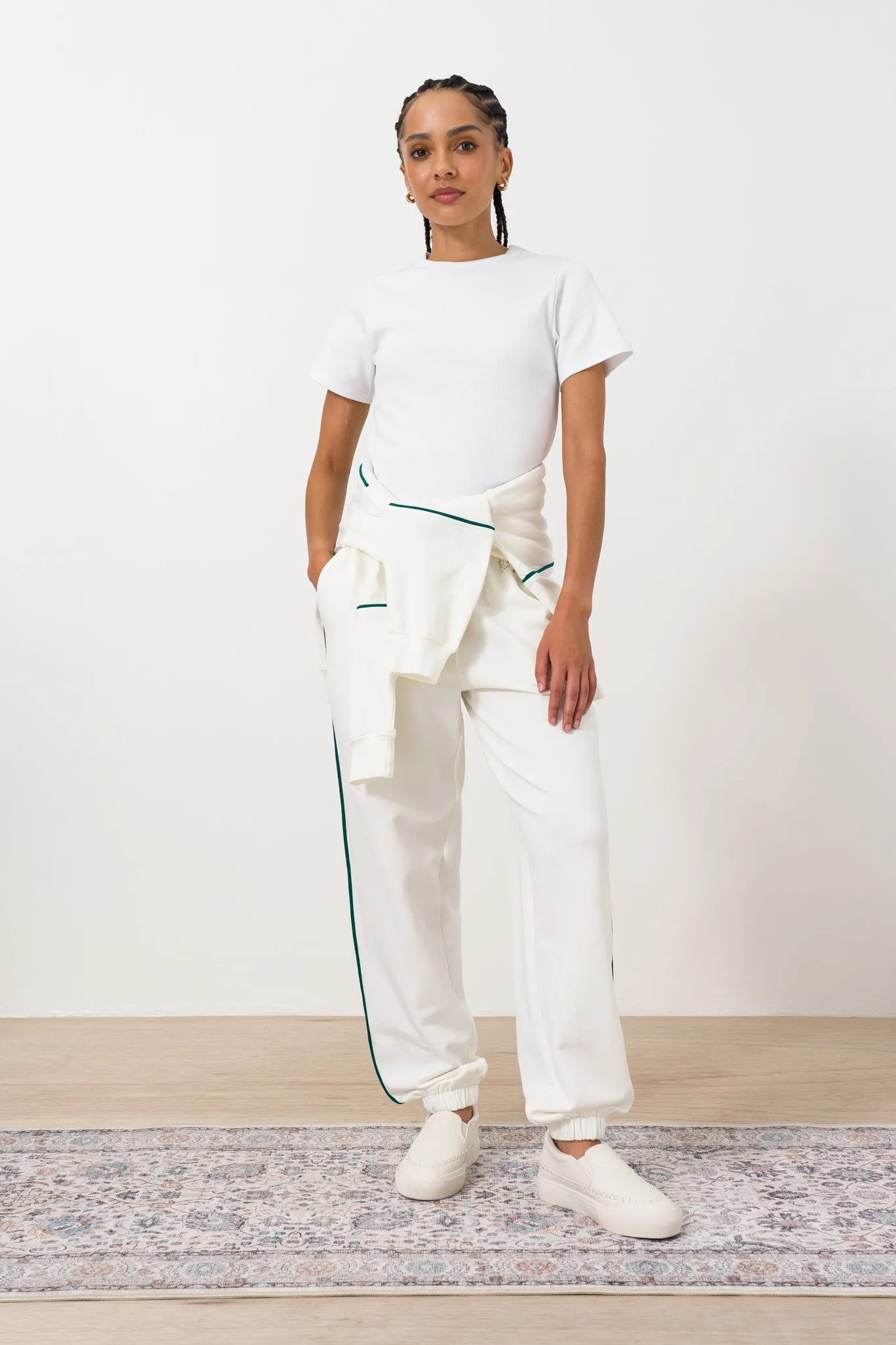 Fitted Rib T-shirt sold by Refinery product image thumbnail 2