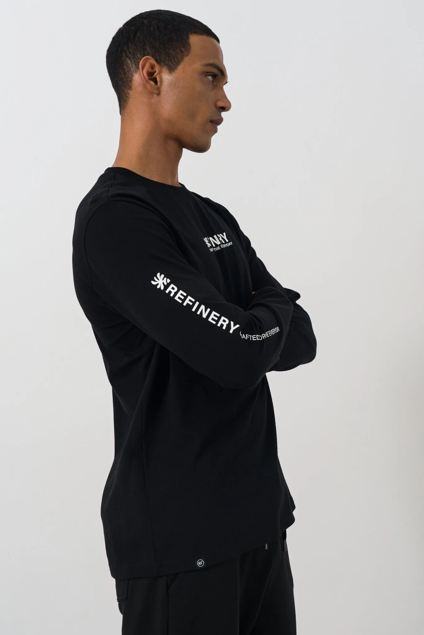 Branded Long Sleeve T-shirt sold by Refinery product image thumbnail 3