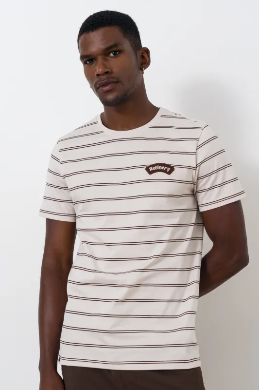 Striped T-shirt made by Refinery