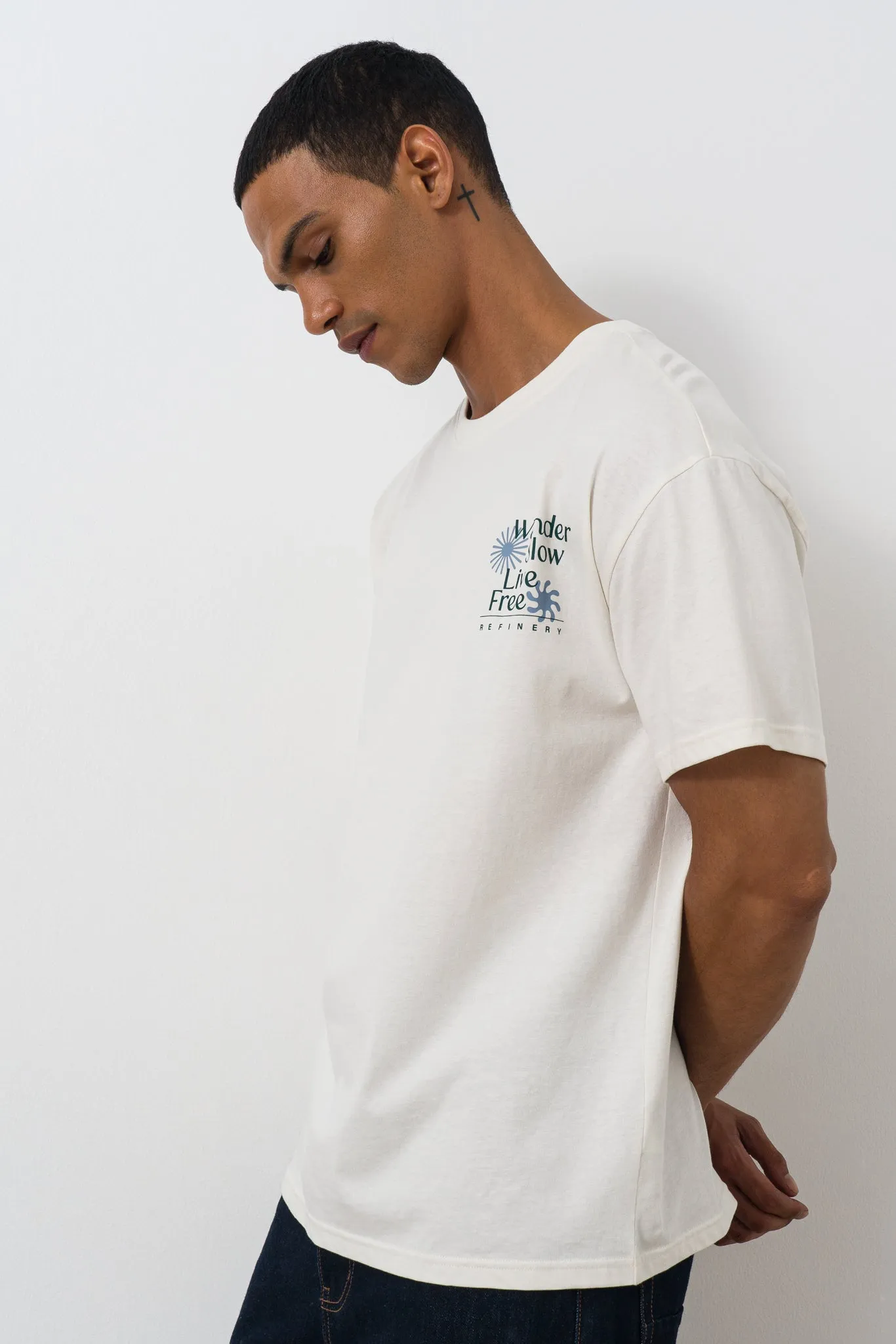 Graphic Oversized T-Shirt sold by Refinery product image thumbnail 3