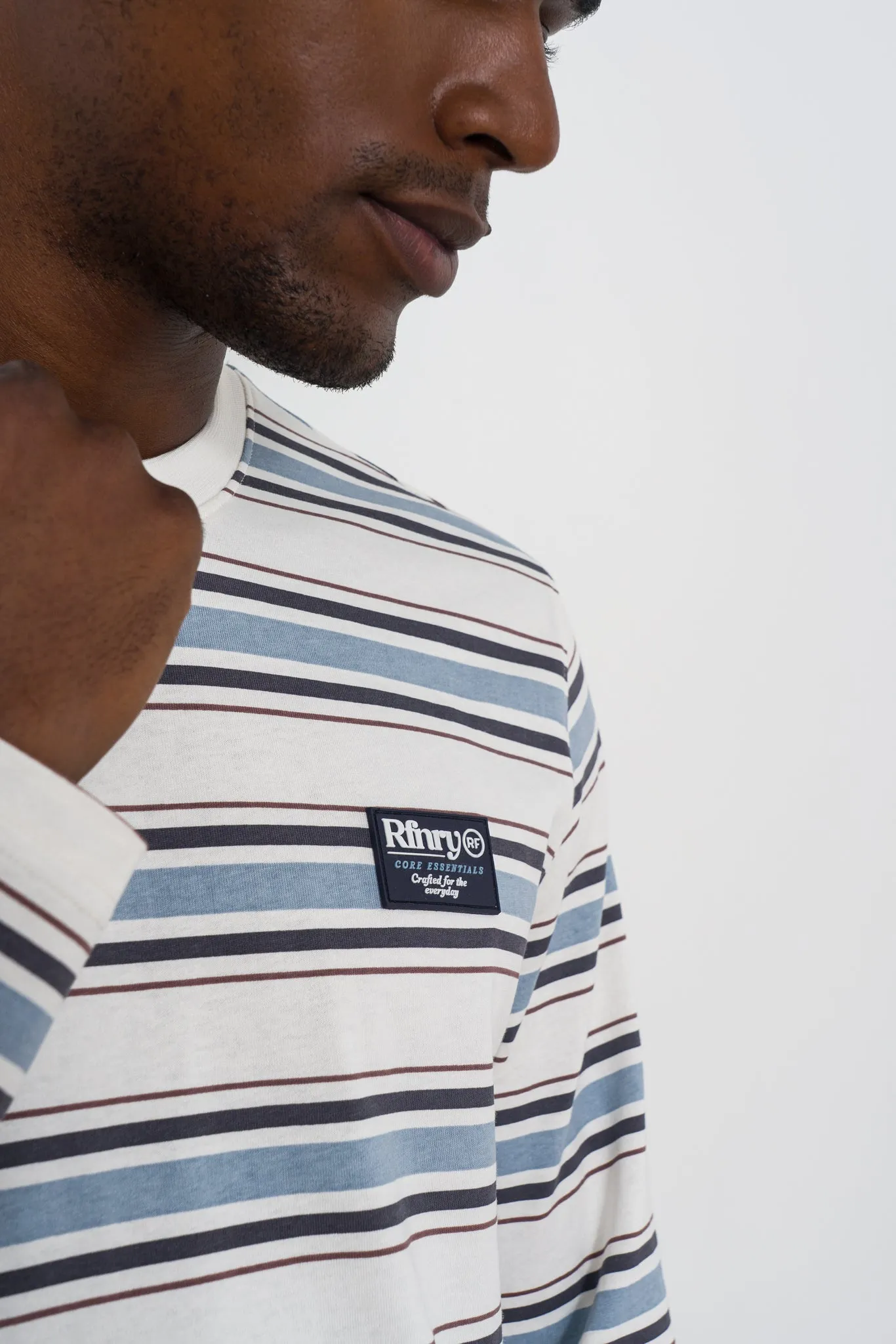 Stripe Long Sleeve T-shirt sold by Refinery product image thumbnail 5