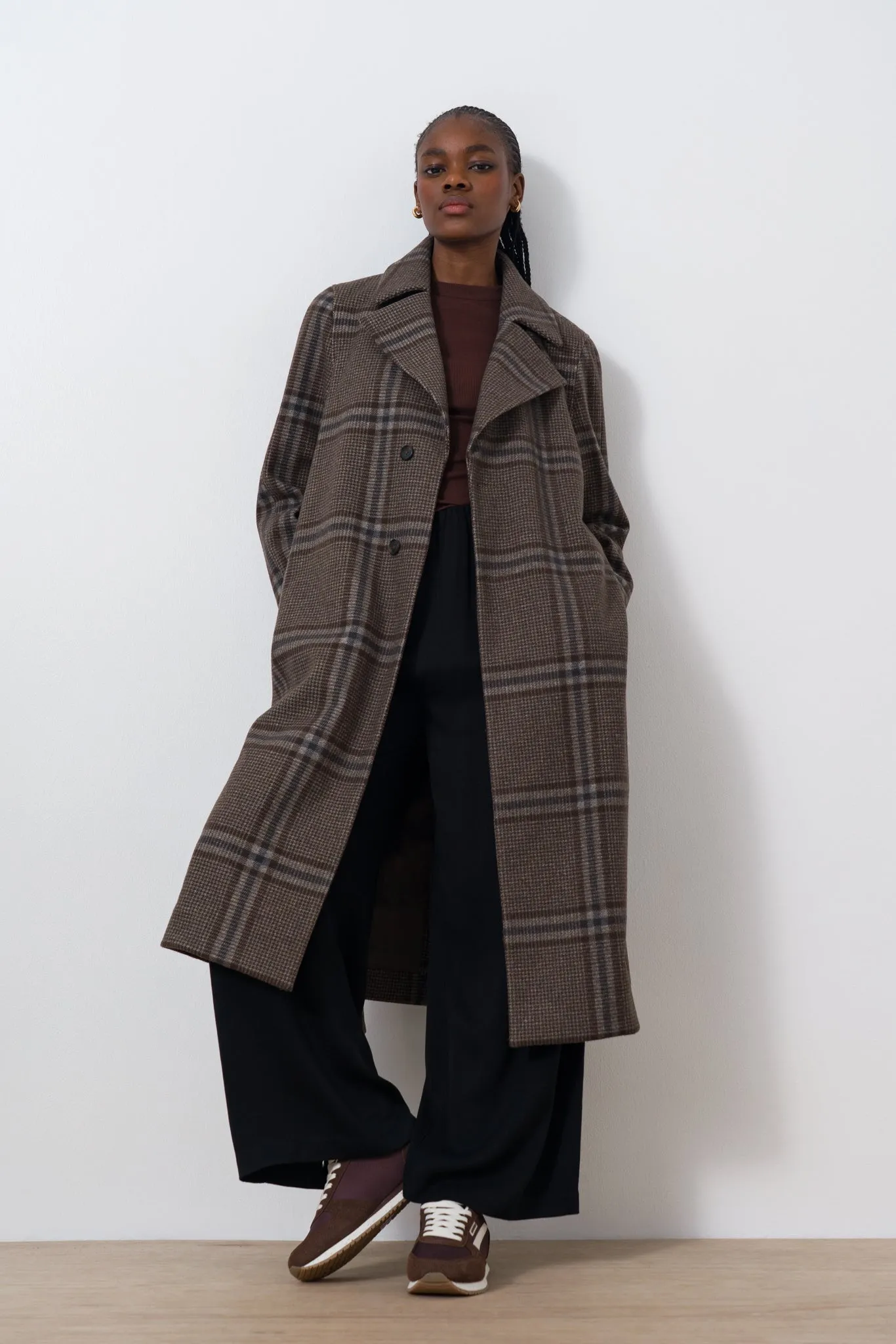 Longer Structured Coat sold by Refinery