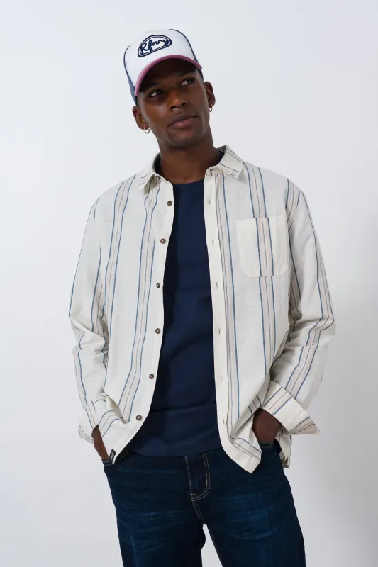 Stripe Shirt made by Refinery