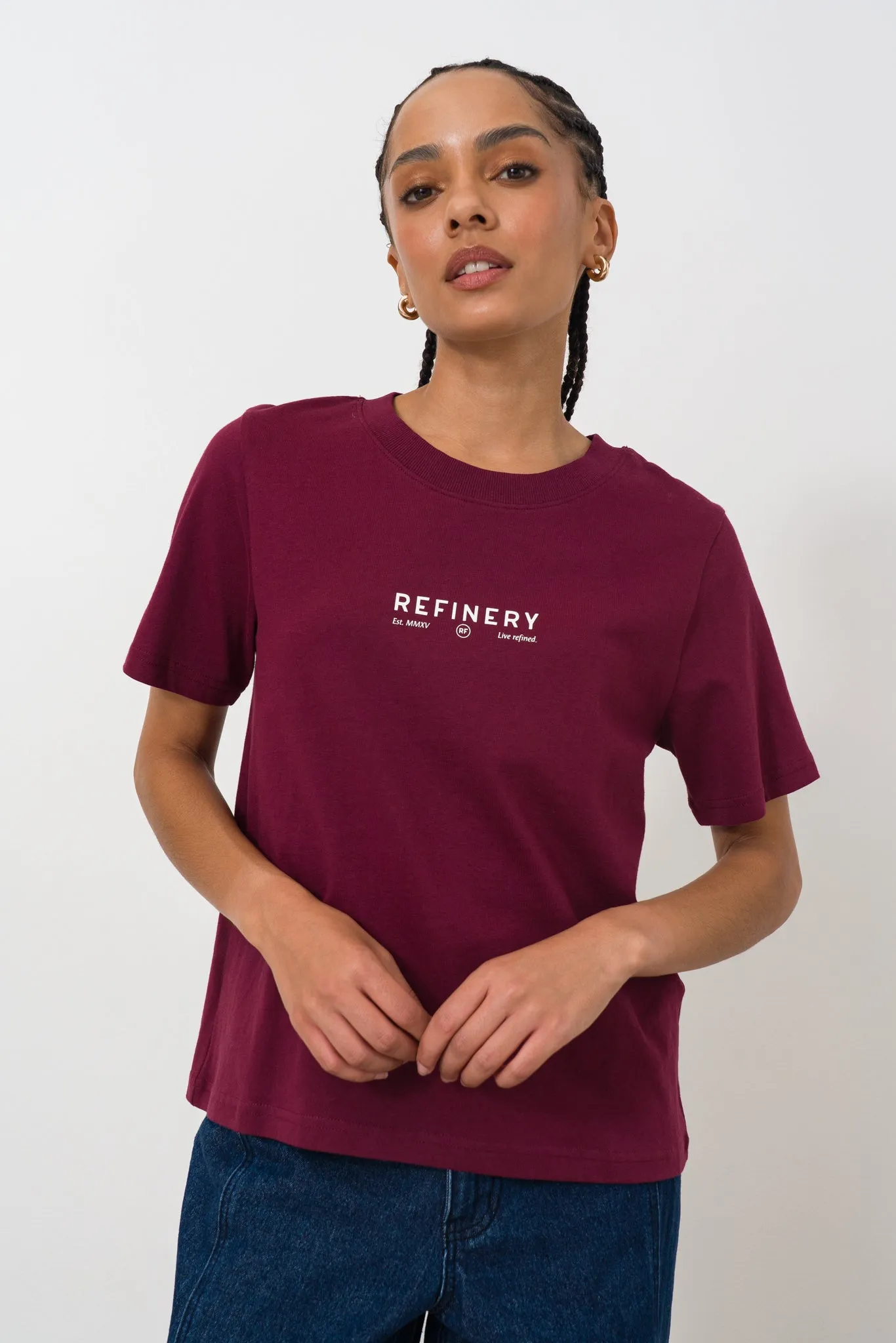 Branded Slim Fit T-Shirt sold by Refinery