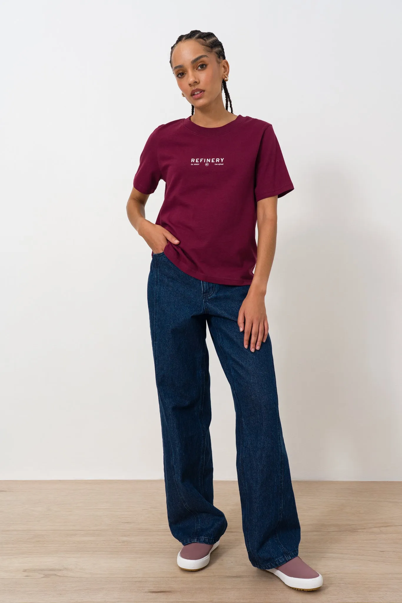 Branded Slim Fit T-Shirt sold by Refinery product image thumbnail 3
