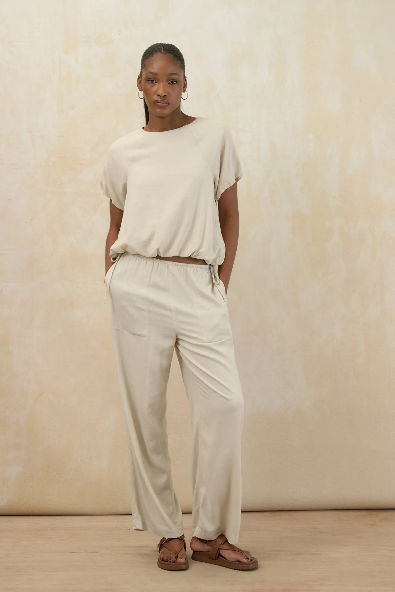 Relaxed Fit Bubble Hem sold by Refinery product image thumbnail 2