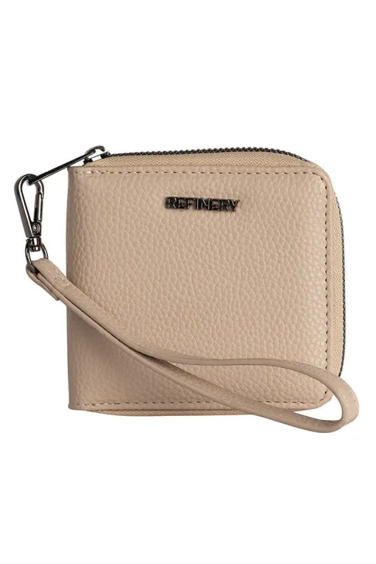 Compact Purse _ 143882 _ Nude sold by Refinery