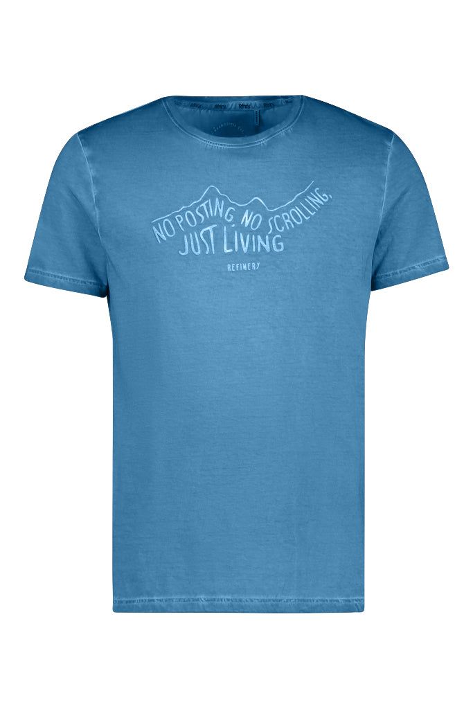 Fashion T-Shirt _ 136986 _ Blue sold by Refinery product image thumbnail 2