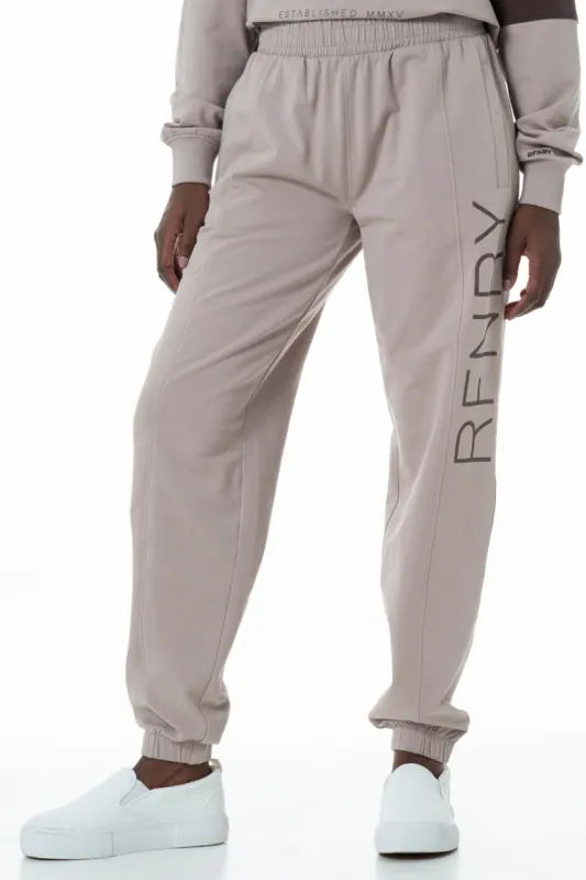 Relaxed Fit Track Pants _ 145617 _ Brown sold by Refinery