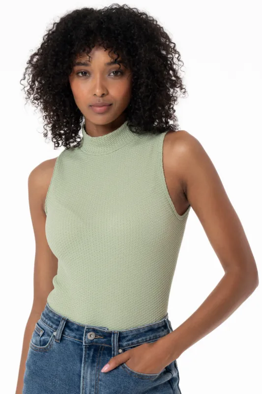 Seamless Bodysuit _ 144163 _ Green sold by Refinery