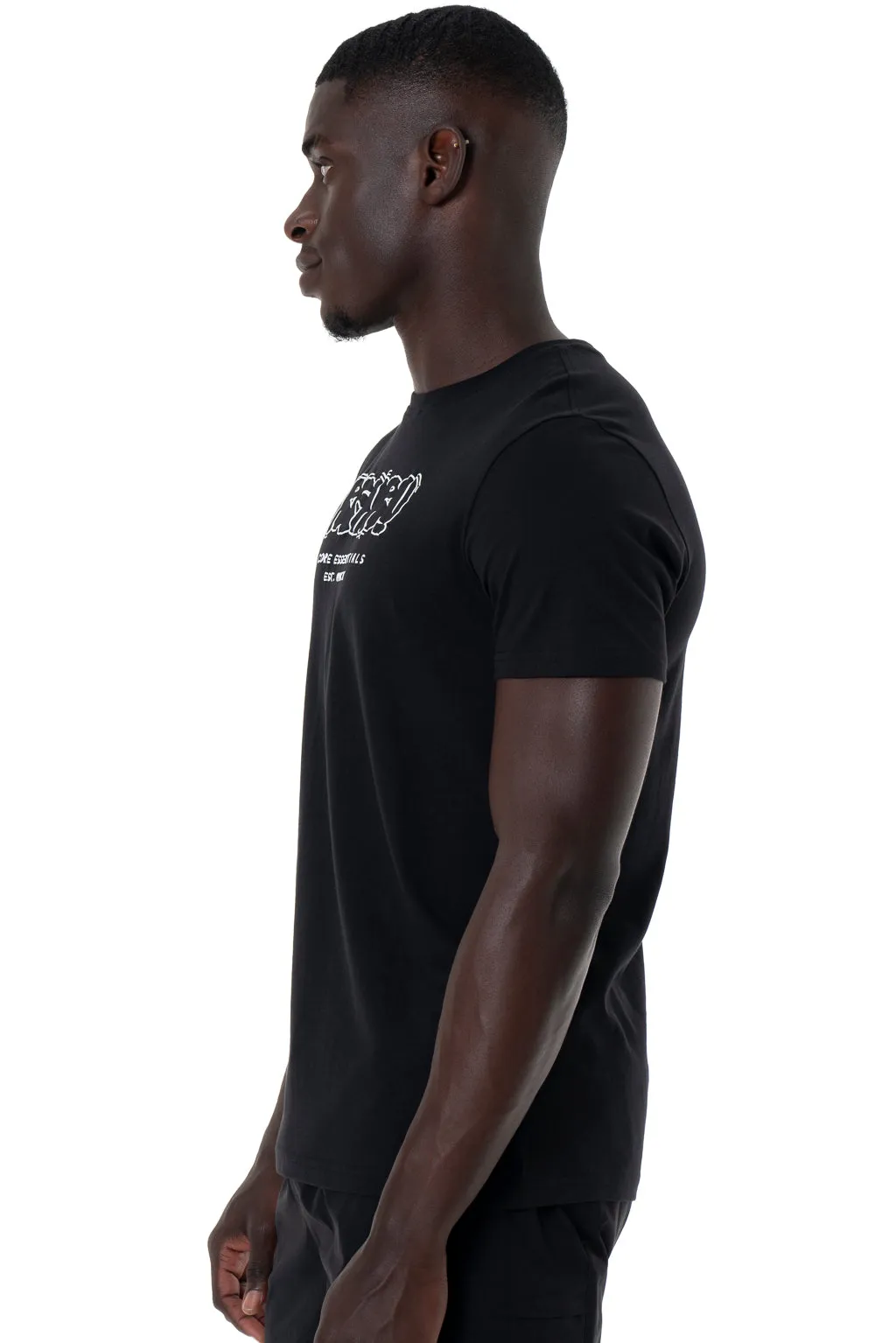 Branded T-Shirt _ 142535 _ Black sold by Refinery product image thumbnail 2