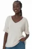 Boxy T-Shirt _ 145725 _ Stone sold by Refinery
