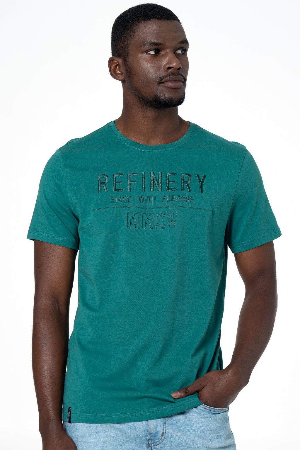 Branded T-Shirt _ 142521 _ Green sold by Refinery