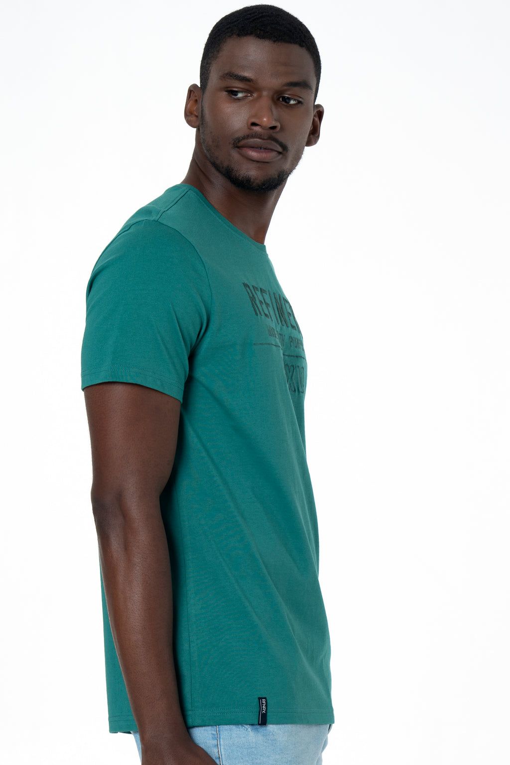 Branded T-Shirt _ 142521 _ Green sold by Refinery product image thumbnail 2