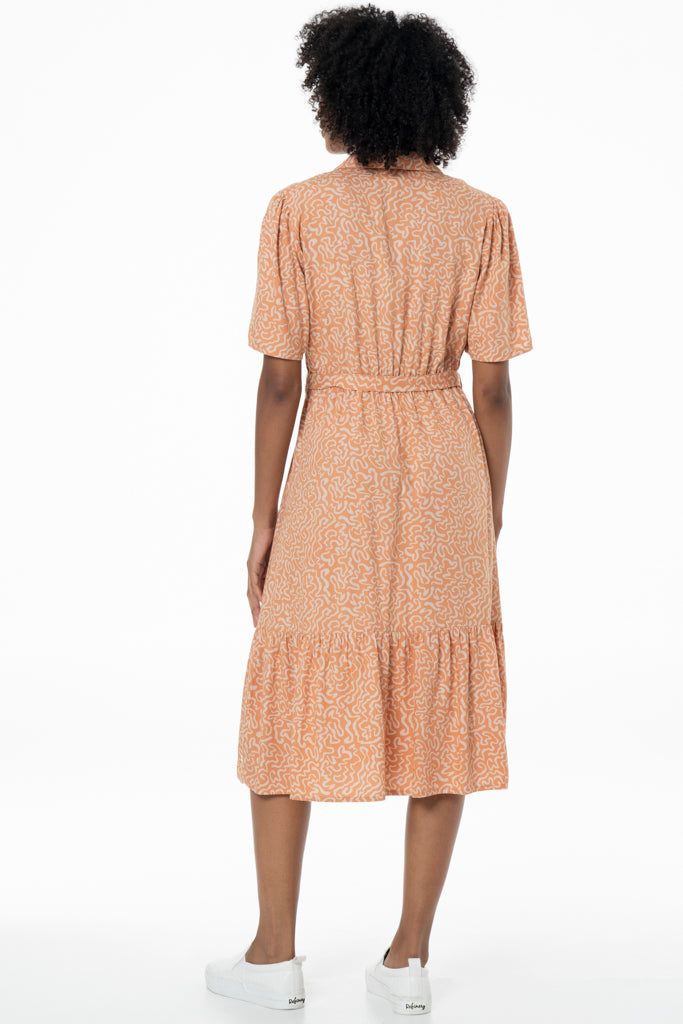 Shirt Dress _ 141333 _ Brown sold by Refinery product image thumbnail 5