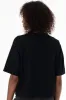 Boxy Branded T-Shirt _ 152676 _ Black sold by Refinery