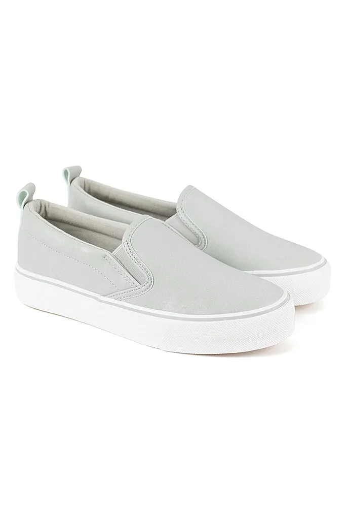 Slip-On Sneakers _ 140734 _ Grey sold by Refinery