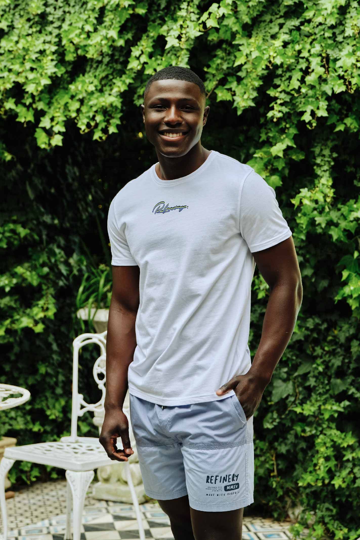 Branded T-Shirt _ 142517 _ Optic White sold by Refinery product image thumbnail 2