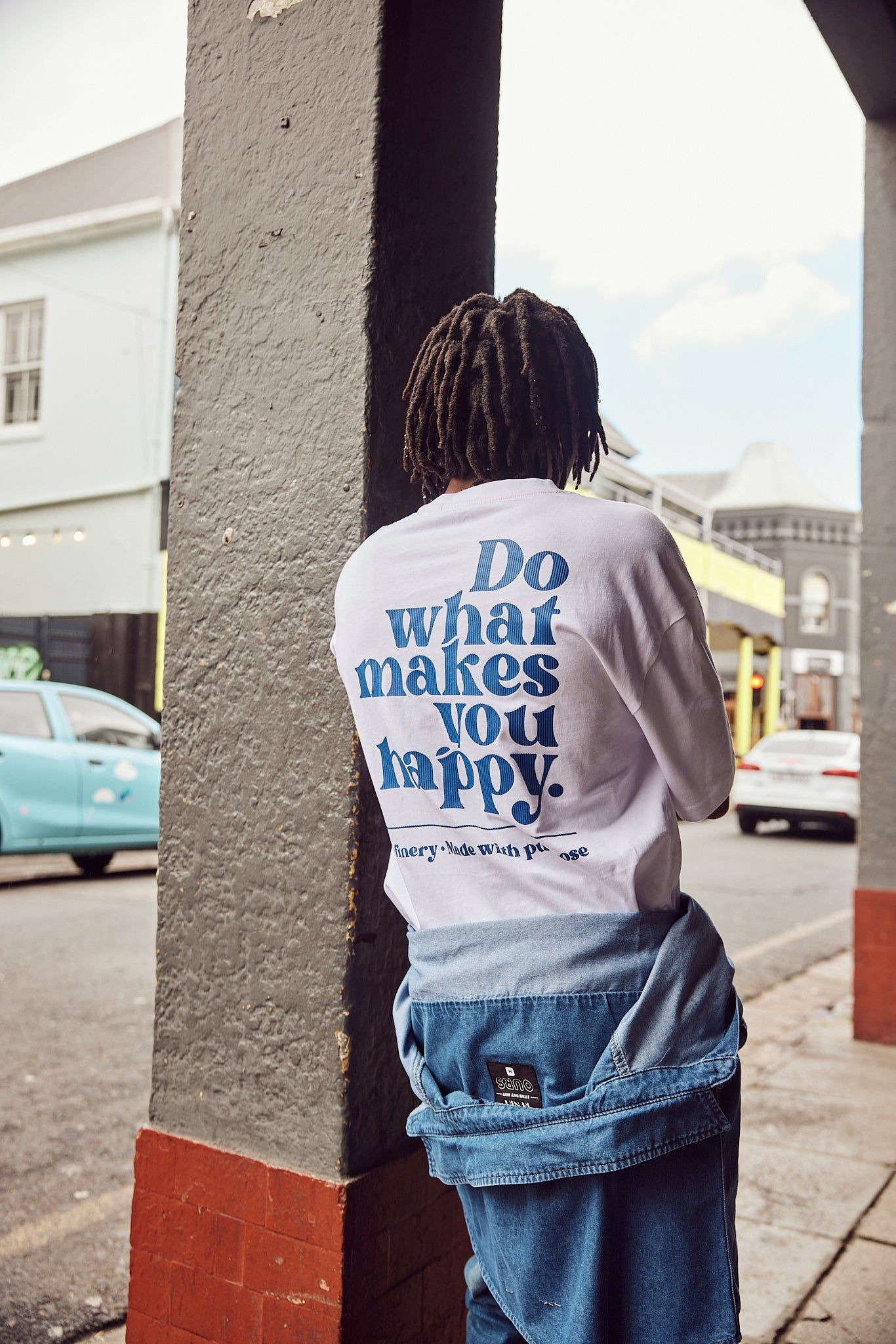 Branded T-Shirt _ 143321 _ Optic White sold by Refinery product image thumbnail 2