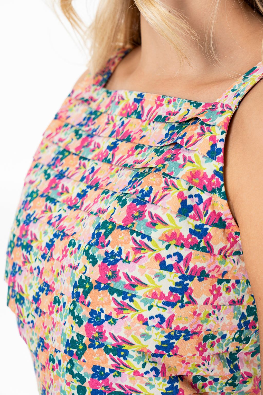 Pleated Top _ 141537 _ Multi sold by Refinery product image thumbnail 3