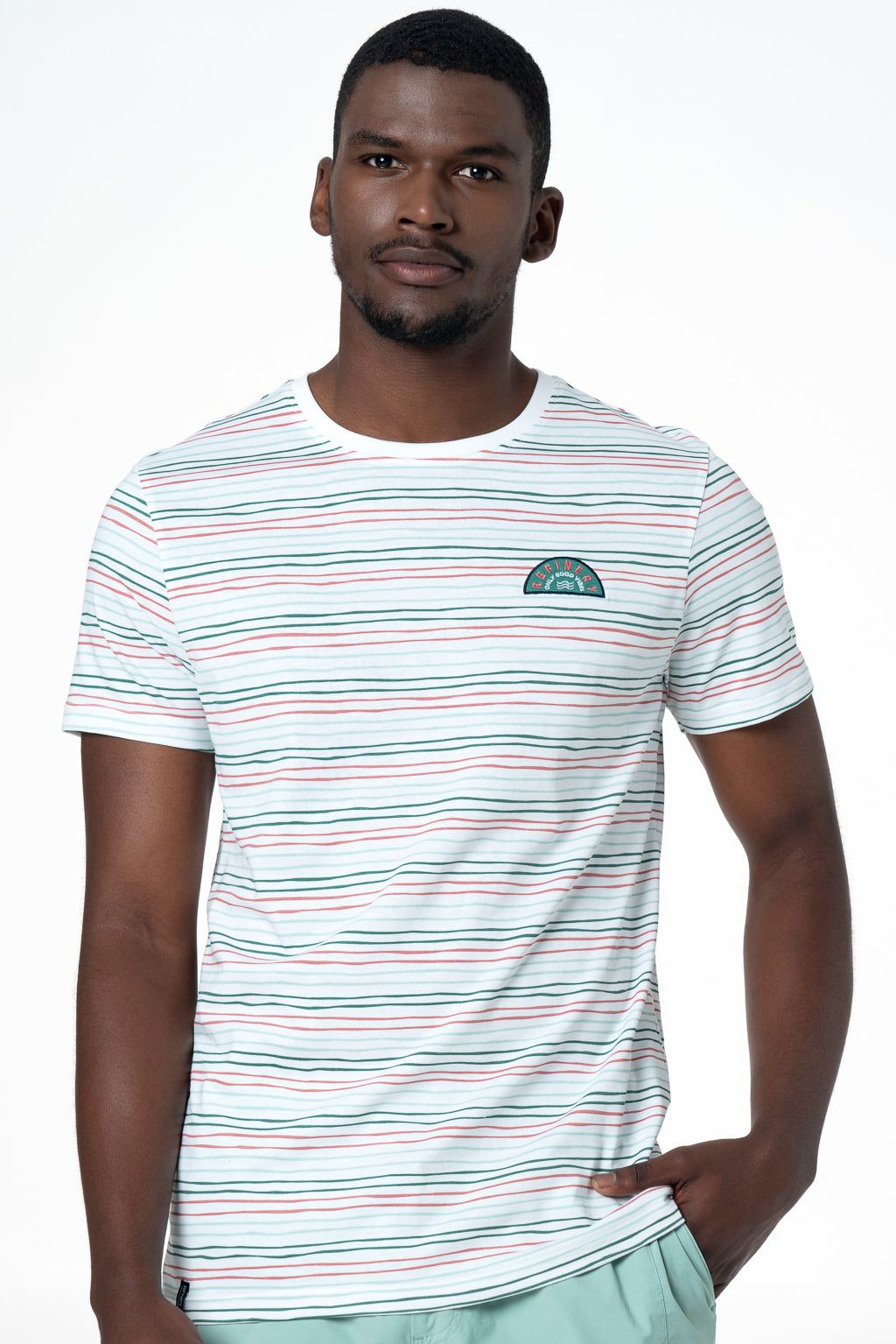 Branded T-Shirt _ 142515 _ Optic White sold by Refinery