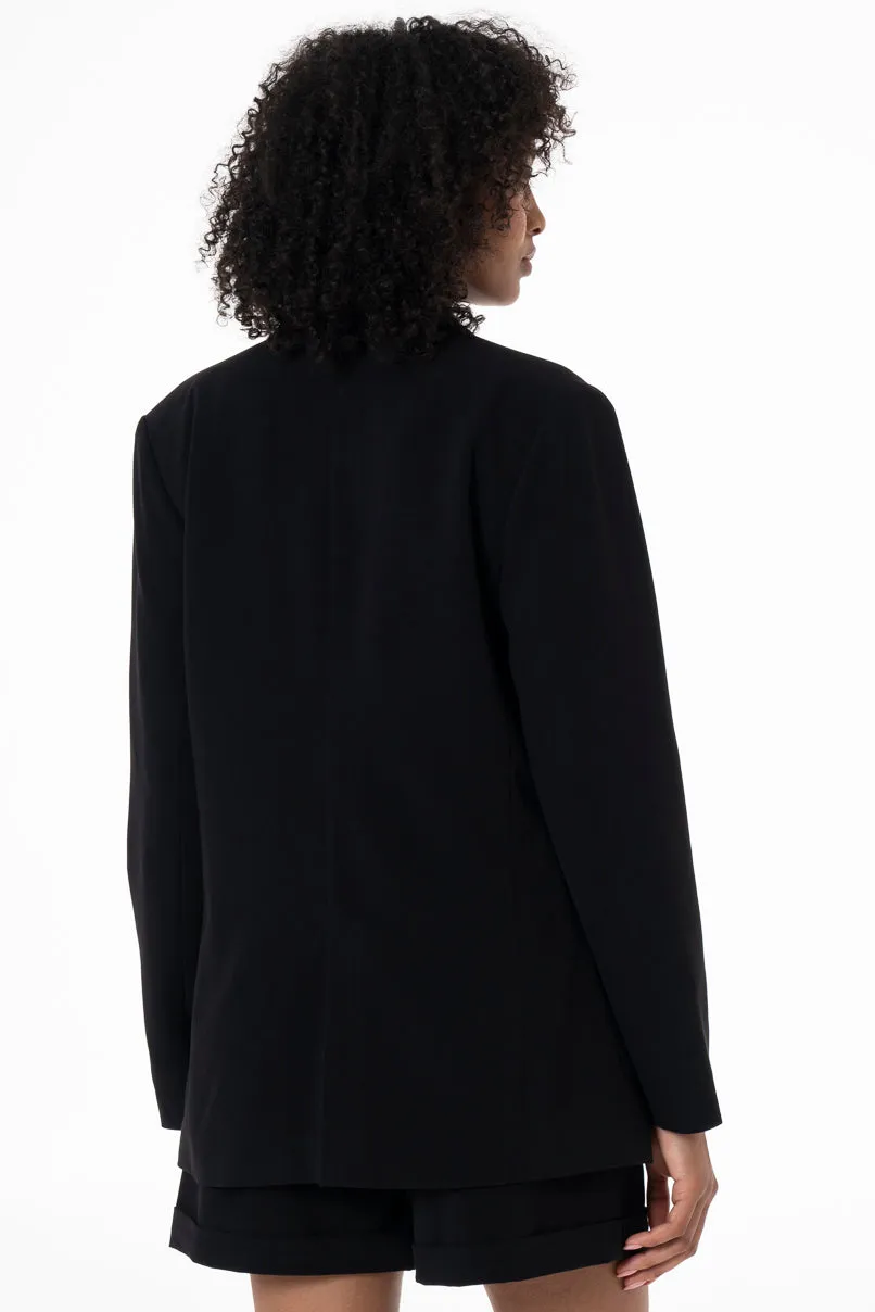 Slim Fit Blazer _ 144168 _ Black sold by Refinery product image thumbnail 4