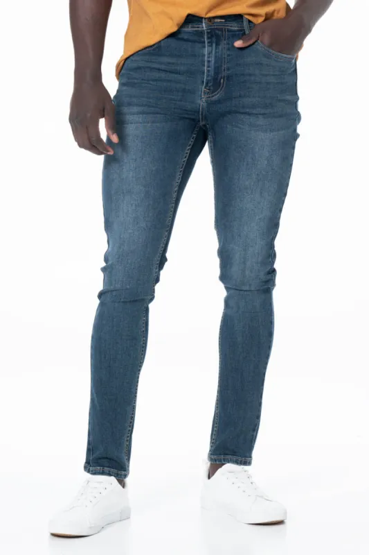 Rf02 Skinny Denim Jeans _ 131320 _ Dark Blue sold by Refinery
