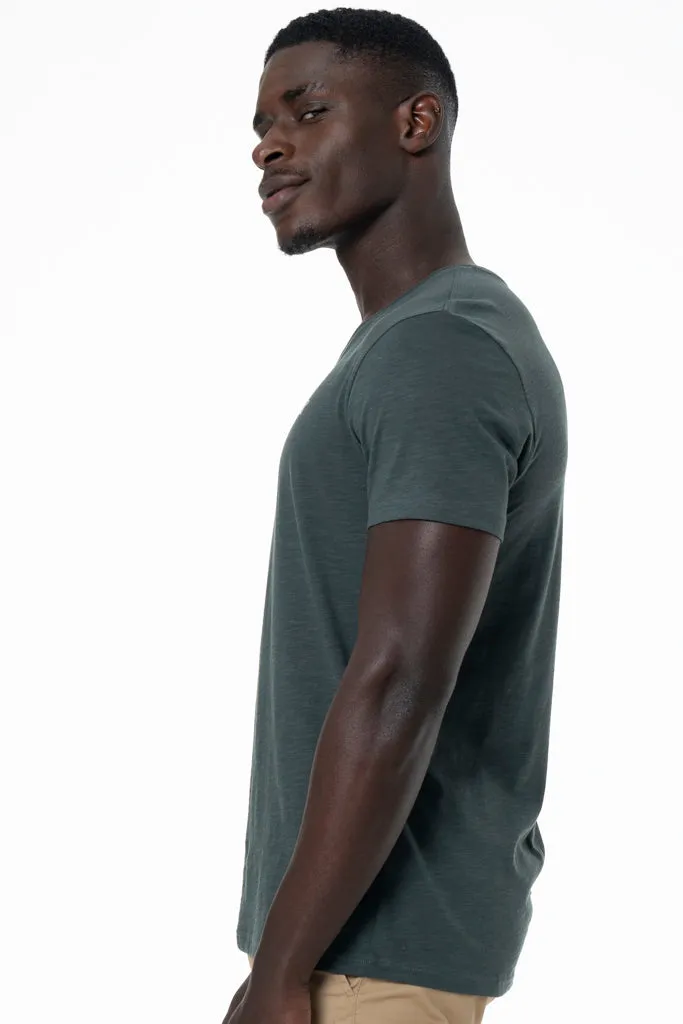 V-Neck T-Shirt _ 141368 _ Fatigue sold by Refinery product image thumbnail 4