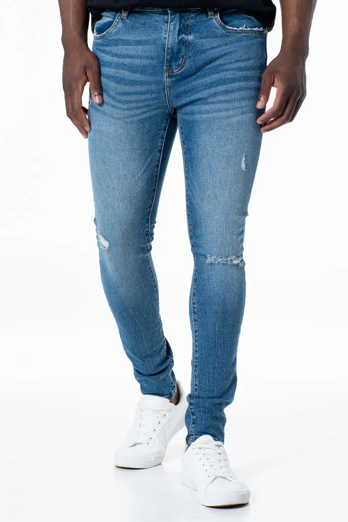 Rf10 Super Skinny Denim Jeans _ 136310 _ Dark Wash sold by Refinery
