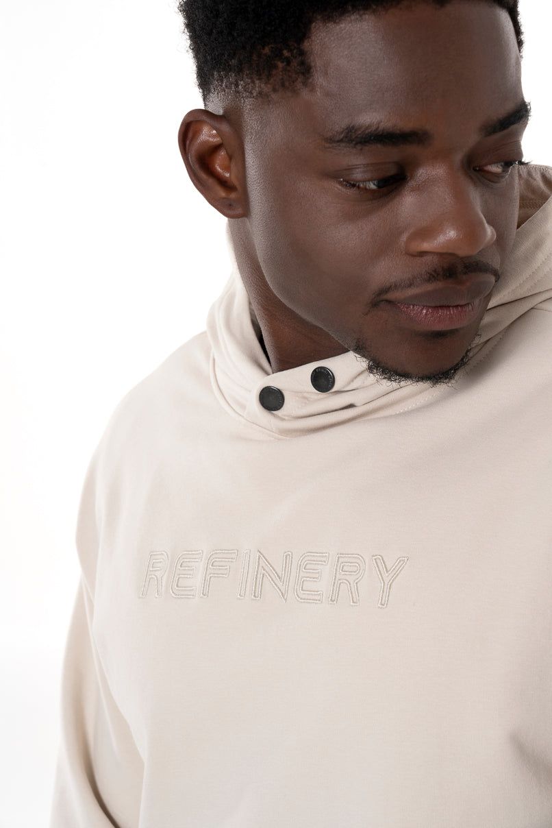 Unisex Hoodie _ 144157 _ Stone sold by Refinery product image thumbnail 4