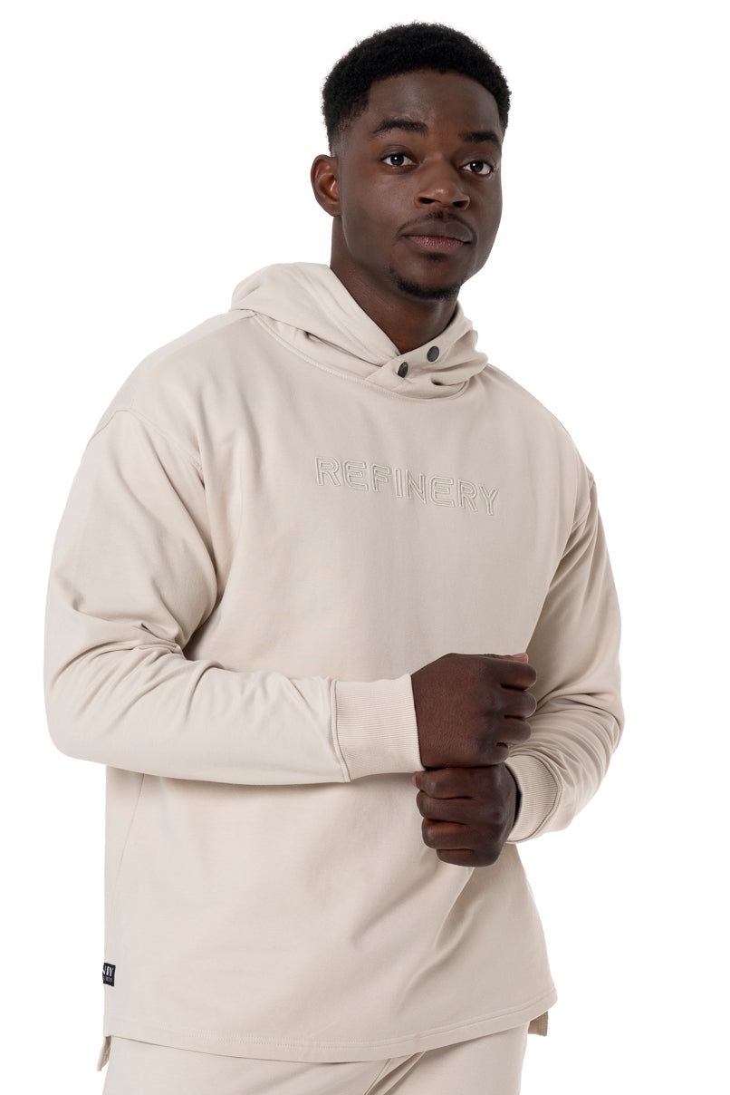 Unisex Hoodie _ 144157 _ Stone sold by Refinery product image thumbnail 3
