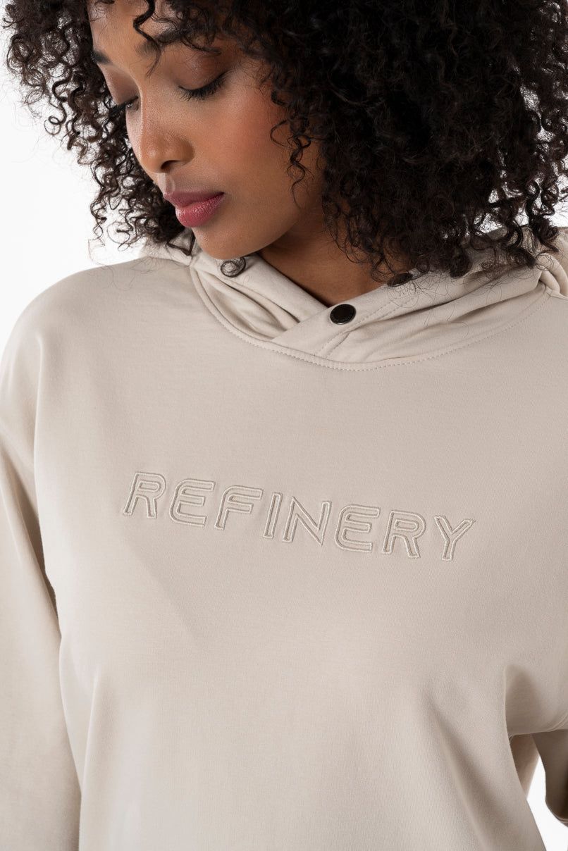 Unisex Hoodie _ 144157 _ Stone sold by Refinery product image thumbnail 2