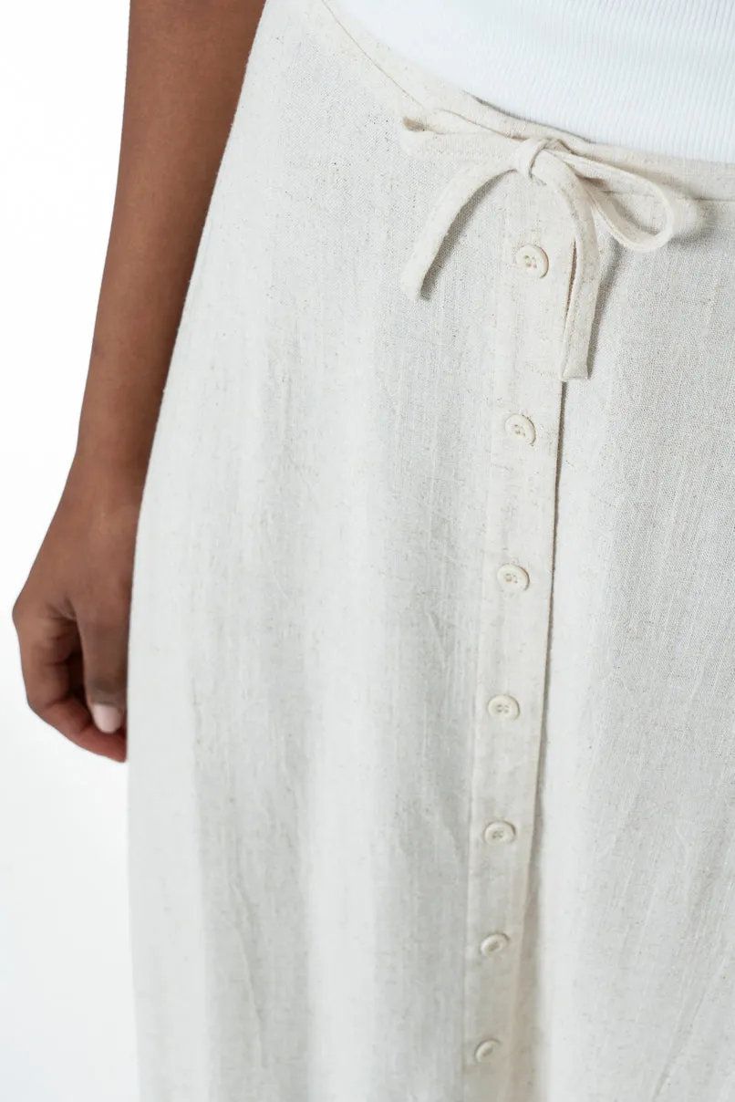 A-Line Skirt _ 152024 _ Oatmeal sold by Refinery product image thumbnail 3