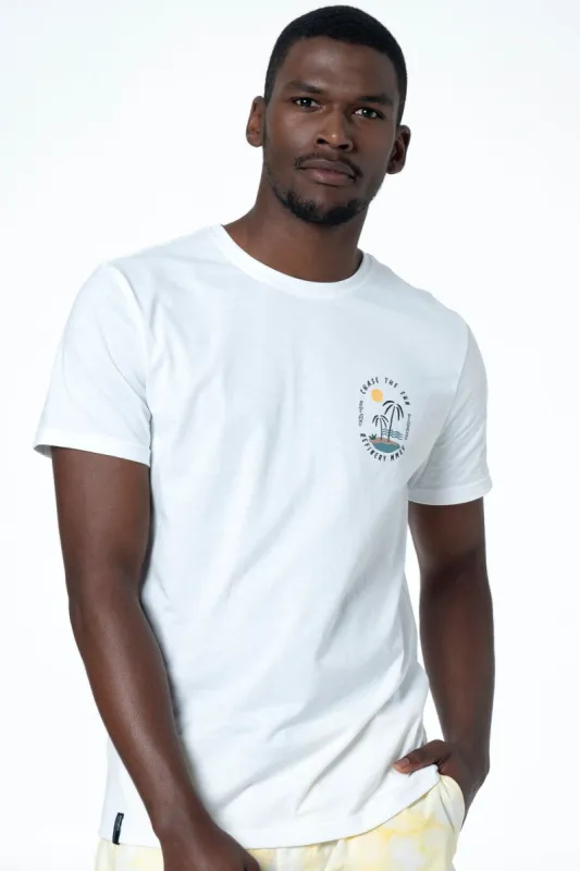 Branded T-Shirt _ 142512 _ Optic White sold by Refinery