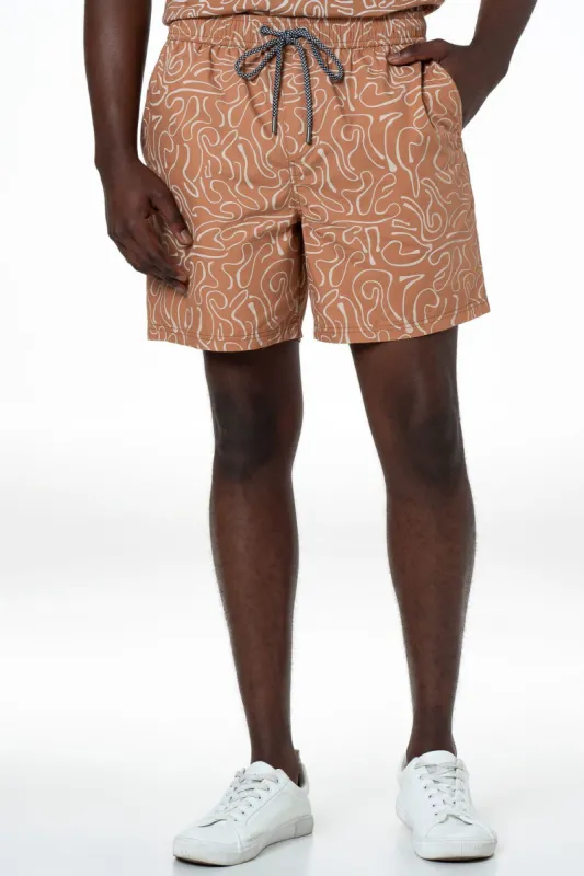 Cuba Shorts _ 143897 _ Brown made by Refinery