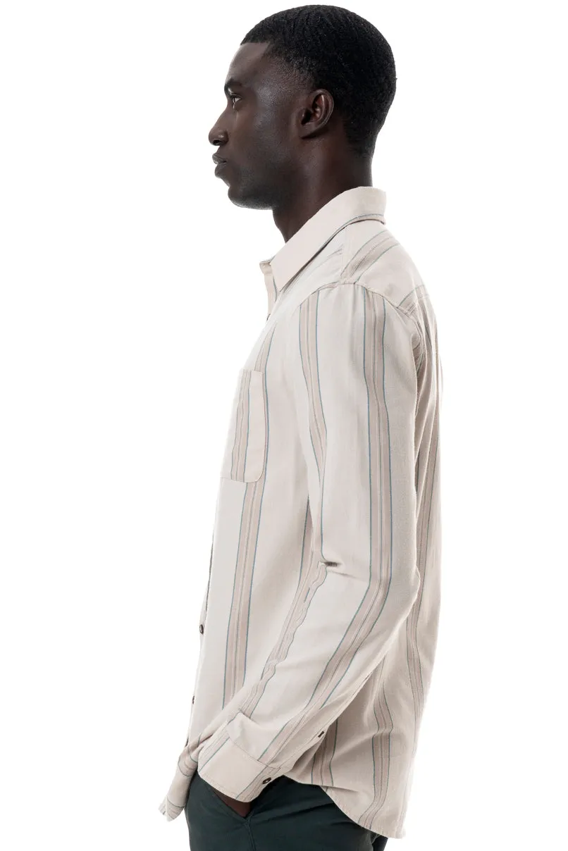Long Sleeve Shirt _ 145408 _ Beige sold by Refinery product image thumbnail 2
