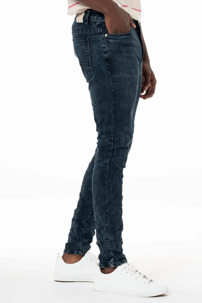 Rf02 Skinny Denim Jeans _ 137481 _ Dark Wash sold by Refinery product image thumbnail 3
