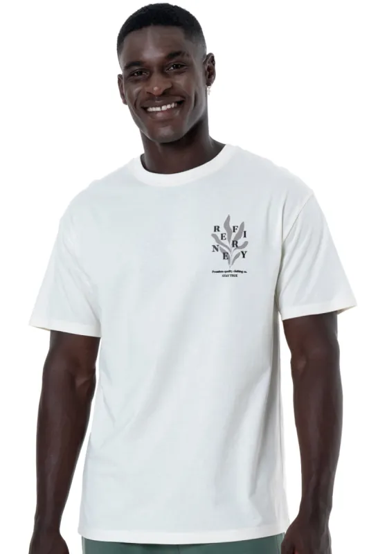 Branded T-Shirt _ 145331 _ Optic White sold by Refinery